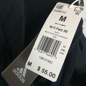 Брюки спортивные adidas GQ6213 (чёрный, LPRU16617456) — купить в LePodium